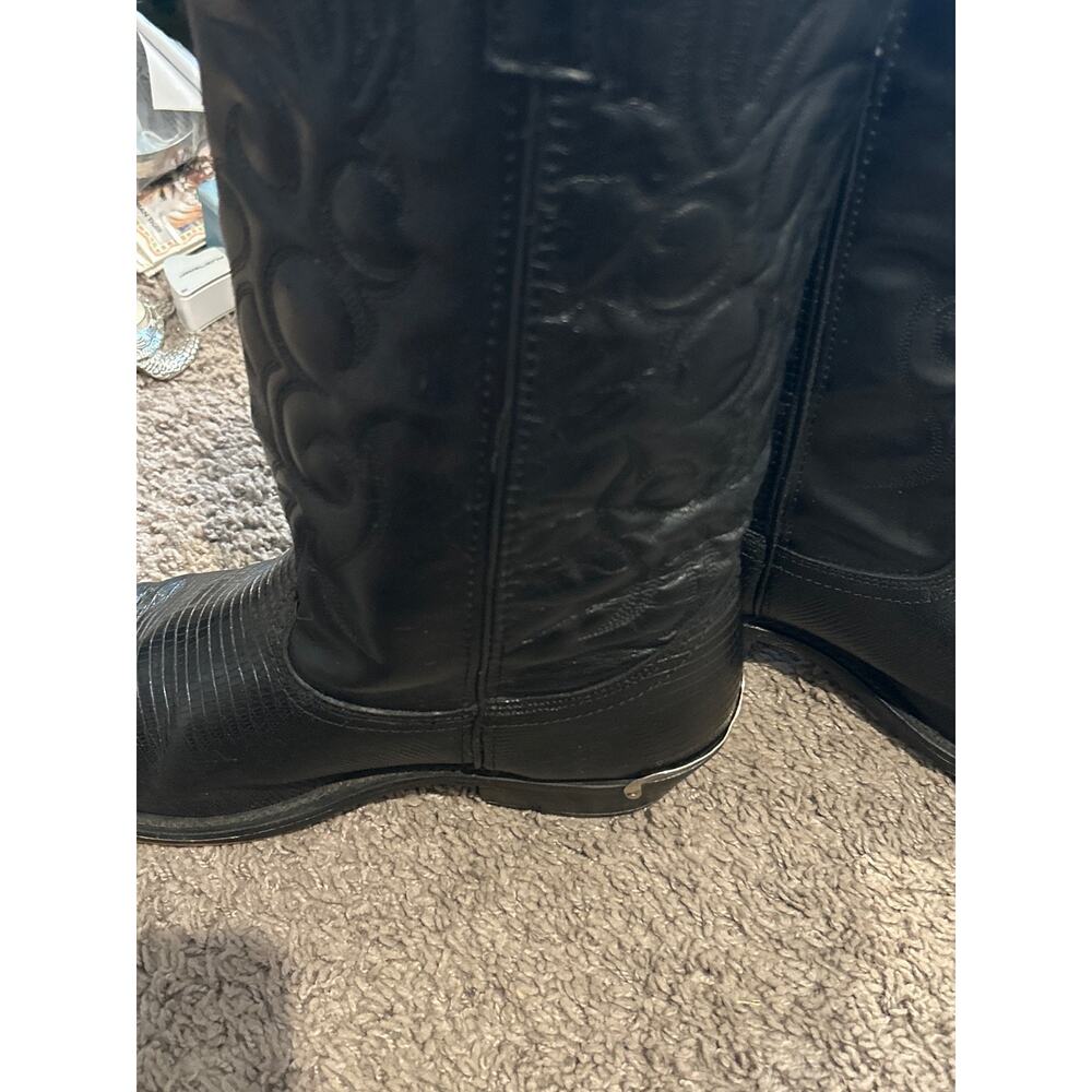 Mens Laredo McComb Black Boots (size 12 EW) - Picture 6 of 6